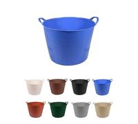 JARDIN202 - Espuerta de plástico | Capazo agrícola | 1 Unidad (42 L Azul)