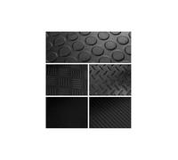 JARDIN202 - Estera Antideslizante Suelo Caucho Goma 3mm | Rollos | Pavimento Suelo Goma | 1,20m (Ancho) x 15m (Largo) (Tipo Diamante)