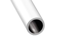 JARDIN202 - Perfil de Aluminio Blanco - Tubo redondo - x4 unds - 1'50m | 40 mm -