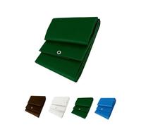 JARDIN202 - Toldo Reforzado Impermeable | Lona Multiusos | con Ojales | Seleccione Medida | 5X8M. (Verde Oscuro)