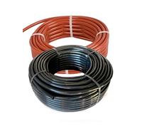 JARDIN202 - Tubo Goteo Sin Gotero 16 mm - Bobina Agrícola, Manguera para Riego Sin Gotero | Rollo de 50 metros (Marrón)