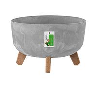Jardinera con patas GRACIA LOW BETON EFFECT Hormigón, 28,5x28,5x17,7 cm