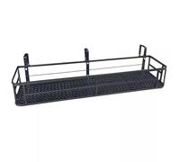 Jardinera De Barandilla De Hierro, Cestas Colgantes Para Plantas De Exterior, Engrosada Y Reforzada, Soporte De Carga Seguro, Para Jardín Patio Salón Balcón(100x30cm/39.4x11.8in)