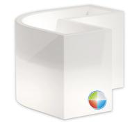 Jardinera De Resina luminosa Lampara Rectangular 80x80x35X72x72x27 CM Varios ...