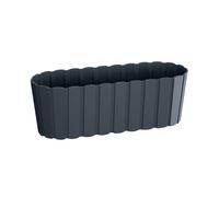 Prosperplast Jardinera para balcón, Jardinera, Antracita, 40 cm, plástico DDEC