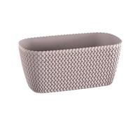 Prosperplast Jardinera para Balcón SPLOFY CASE 4L - Decoración para Tu Balcón - Alta Calidad Mocca