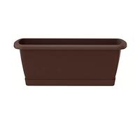 Jardinera Respana de plastico en Color Marron 49 (Largo) x 18,4 (Ancho) x 14,5 (Alto) cm