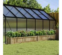 vidaXL Jardineras de exterior 2 unidades madera impregnada de pino