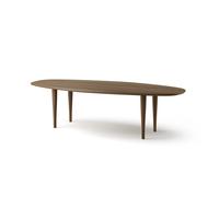 Jari Mesa de Centro Ellipse 130x58 cm Roble Ahumado