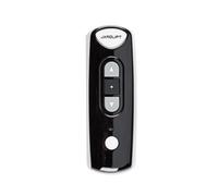 jarolift Mando a Distancia por Radio TDRC 01 Emisor Manual de 1 Canal para Motores de Persianas Enrollables, 433,92 MHz, incl. Soporte de Pared