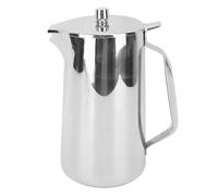 Jarra de Acero Inoxidable de 2 Litros con Asa y Tapa, Jarra de Agua de Metal, Jarra de té Helado, Agua Fría Caliente, Vino, café, Leche y Jugo