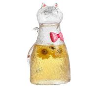 Jarra de agua de , 1800 ml, dispensador de agua para gatos con asa