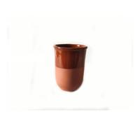 Jarra de Cerveza Cerámica con Asa | Jarra de cerveza tradicional con Asa| Jarra de cerveza barro con Asa | Pack de 4 uds.