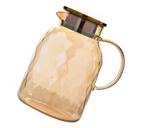 Jarra de Cristal 1800ml, Transparente, Fácil de Verter | Lavado a Mano Sencillo, Superficie Lisa, Presentación Elegante, para Whisky y Ponche en Eventos