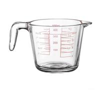 Jarra Medidora Vidrio 500ml Borosilicato Microondas | Vidrio borosilicato para premium, apta microondas, para resistencia térmica alta, transparente, 500ml capacidad