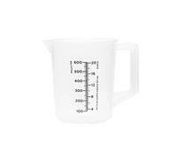 Cofan Jarra medidora industrial y automotriz polipropileno transparente 2000 ml