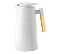 Jarra térmica: jarra para servir café con revestimiento de vidrio, termo para líquido caliente, aislada, retenedor de calor al vacío | Almacenamiento de bebidas de viaje, servicio líquido