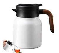 Jarra térmica para bebidas calientes, dispensador de bebidas, jarra de café | Dispensador de bebidas de 1 litro para mantener bebidas calientes y frías líquidos para fiestas, hogar, café, té