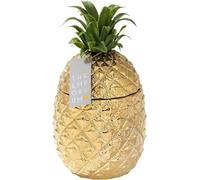 Jarras doradas con forma de piña y tapa – Un complemento de alta calidad para su carrito de bebidas. Accesorio retro para bares