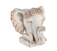 Jarrón Cabeza de Elefante Magnesia H43