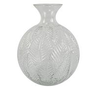 Jarrones de Cristal de diseño, Helecho Transparente de 26 cm