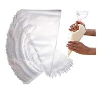 JasCherry Extra Grande Bolsas de Pastelería Mangas Desechable - 100 Piezas 22 Pulgadas Engrosada Bolsas de Pastelera Manga para Repostería e Cupcakes #3