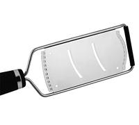 Jata AC30 - Laminador Acero Inoxidable, Mango Ergonómico Silicona, Antideslizante, Apto Lavavajillas, Resistencia 240°, Negro
