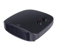 JATA Calefactor Baño Eléctrico con Termostato Ajustable, 1800 W 2 Potencias de Calor y Ventilador, Super Silencioso 52 dB, Calentamiento rápido, Calefactor Cerámico, Mayor Rendimiento - 1800C