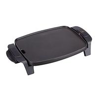 Jata Plancha de Asar Eléctrica GR205 1000W Durastone Antiadherente Libre PFOA Termostato 28x22 cm
