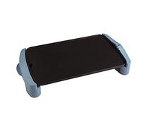 Jata GR2500AM Plancha de Asar, Antiadherente, Resistencia al rayado, 2500 W, Medidas 46 x 28 cm, Resistencia en forma M, Fabricada en España, Fácil limpieza, Bandeja recogesalsas