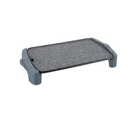 JATA GR600AM - Plancha de Asar Eléctrica 2500W 50x28 cm, Grill Eléctrico Antiadherente Granite, Resistencia Magic, Libre PFOA, Cocina Saludable
