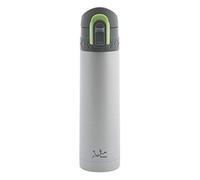 Jata Hogar 826 - Termo 500 ml de Acero Inoxidable Doble Pared, Botella Térmica 500 ml sin BPA, Mantiene Frío y Calor Varias Horas, Cierre Hermético Antifugas, Tapa Abatible y Pulsador Apertura