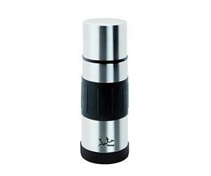 Jata Hogar 835 - Termo 250 ml de Acero Inoxidable Doble Pared, Botella Térmica 250 ml sin BPA, Mantiene Frío y Calor Varias Horas, Cierre Hermético Antifugas, Tapa Vaso y Vertedor Rápido