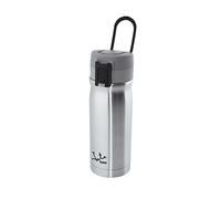 Jata Hogar 840 - Termo 250 ml de Acero Inoxidable Doble Pared, Botella Térmica 250 ml sin BPA, Mantiene Frío y Calor Varias Horas, Cierre Hermético Antifugas, Tapa Abatible y Pulsador Apertura