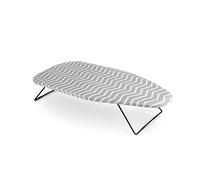 JATA HOGAR HPLA8214 - Tabla de Planchar Sobremesa Plegable 75x34 cm, Compacta con Gancho para Colgar, Patas Antideslizantes, Funda 100% Algodón, Estructura Antióxido