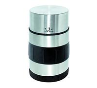 Jata Hogar Termo, Acero Inoxidable, Plateado y Negro, 20 cm