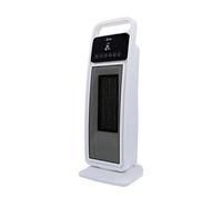 Jata JCTC2102 - Calefactor cerámico digital de torre con mando a distancia. 2 potencias de calor y aire frío. 2 modos: ventilación ó calor. Función oscilante. Temporizador de hasta 8 horas