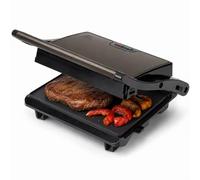 Jata Parrilla eléctrica Grill JEGR1106 – 750 W, placas 22,5x14,6 cm, tapa 180°