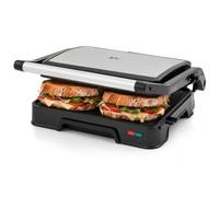 Jata Parrilla eléctrica y grill JEGR1124 – Placas rayadas antiadherentes 23 x 14,5 cm, 1000 W