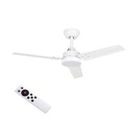 Jata Ventilador de techo JVTE4233 con luz — 6 velocidades, mando a distancia, programable