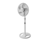 JATA JVVP3050 - Ventilador de Pie 50W con Oscilación Automática y Altura Regulable | Ventilador Silencioso 44 cm | 3 Velocidades | Cabezal Inclinable | Gran Caudal de Aire 1.855 m³/h