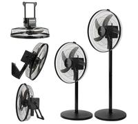 Jata Ventilador JVVP3051 5 en 1, batería o a la red, 5 velocidades, Ø43 cm