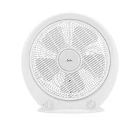 Jata – Ventilador de suelo JVVS3115 40W Blanco – 3 velocidades, temporizador 120 minutos, 5 aspas