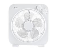 JATA JVVS3116 - Ventilador de Suelo 45W con Temporizador 120 min, Ventilador de Piso 5 Aspas, 3 Velocidades, Rejilla Giratoria, Ventilador Potente y Compacto
