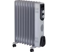 JATA R109 - Radiador de Aceite con 9 Módulos, 2000 W, 3 Potencias de Calor, Termostato Regulable, Ruedas Giratorias