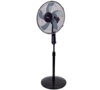 Jata Ventilador de Pie, 50 W, 5 Aspas de 44 cm de diámetro, Oscilante, 3 Velocidades, Altura Ajustable 130 cm, Silencioso - JVVP3135