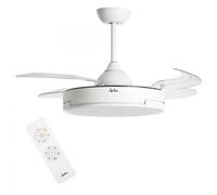 JATA Ventilador de Techo JVTE4240 Blanco 42 W Ø 104 cm