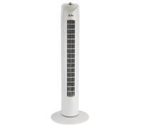 Jata Ventilador de Torre con Temporizador 60 min, 45 W, 82 cm Altura, Control Mecánico, Oscilación, Desconexión Automática, Silencioso - JVVT3141