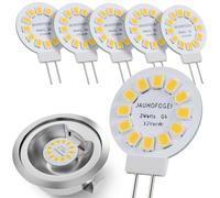 JAUHOFOGEI Bombilla G4 LED Blanco Neutro 4000K 12V ac/dc 2W sustituir Halógena G4 20W JC - Bombilla Campana Extractora G 4 - Mini Bombillas Lámpara para Foco - LED Light Bulb G 4 - Pack de 6 Unidades