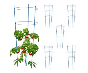 Jaula tomates soporte para plantas tutores de jardín estacas ajustables ligero